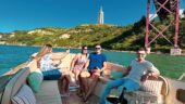 Nice evening cruise in Lisbon
