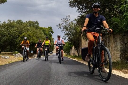 Full Day E-bike Tour in the Luberon Region from Aix en Provence