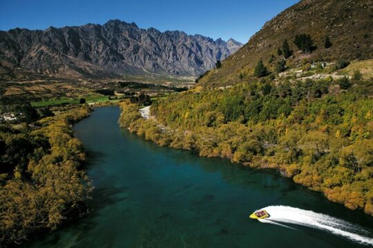 KJet Queenstown Jet Boat Ride on the Kawarau and Shotover Rivers