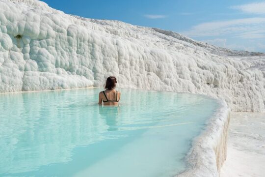 Alanya Express Salda & Pamukkale Day Trip w/Meals & Pickup