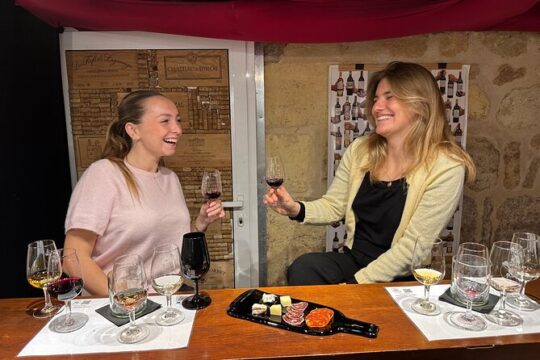 Tasting of red Bordeaux wines, charcuterie & cheese pairings