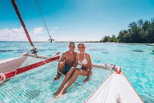 PRIVATE Half Day Tour : Moorea Snorkeling & Sailing on a Catamaran named Taboo