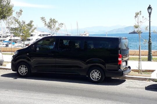 Transfer service from Corfu to Volos