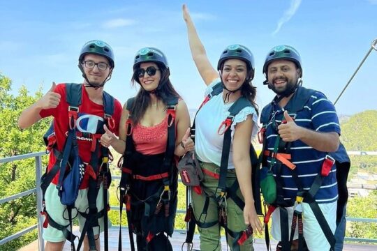 Tirana Petrela Adrenaline Tour on Balkans Longest Zipline