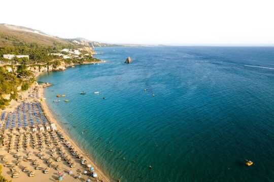 From Argostoli Port: Beach Escape To Makris Gialos Beach