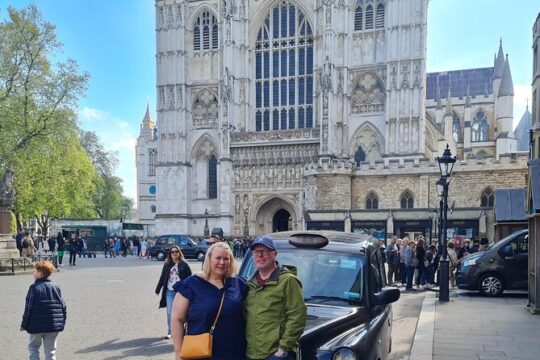 London Taxi Top Sights Tour and Westminster Abbey Entry