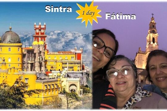 SINTRA and FÁTIMA, 1 day, departure from Lisbon