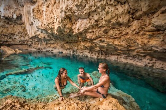 Triple Cenote adventure discover Hidden Gems, from Mayan Riviera