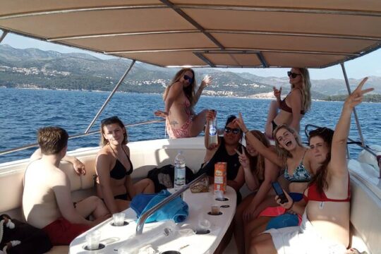 Private Half-Day Speedboat Guided Tour of Dubrovnik Islands