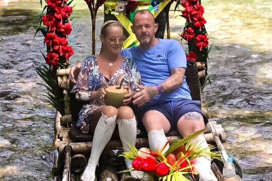 Bamboo River Rafting Limestone Foot Massage & Bottle of Rum Punch