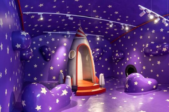 Entrance to the Sweet Space Museum in Madrid