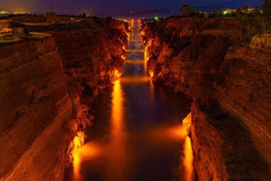 Private Tour of Corinth Canal and Old Corinth With Pick Up and Drop Off