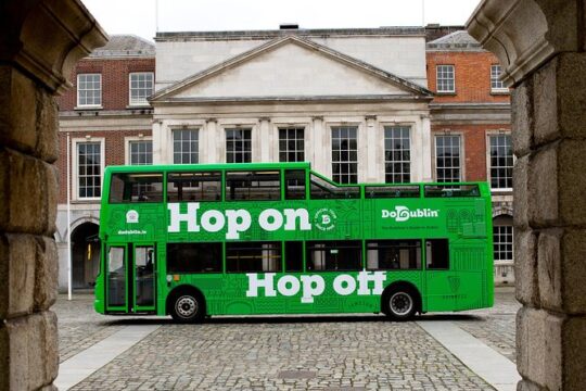 Dublin Hop-On Hop-Off Bus Tour with Guide and Little Museum Entry