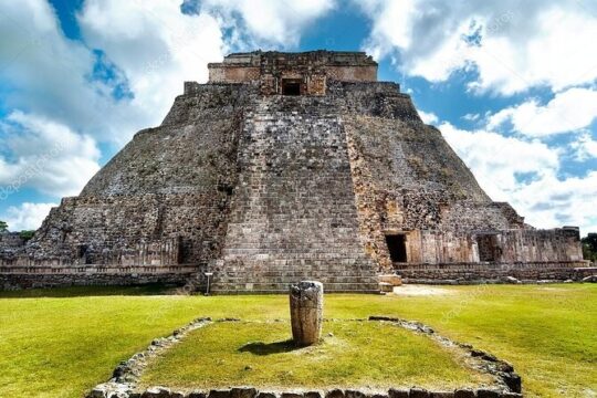 Uxmal + Kabah Mayan sites, swimming in a Cenote from Merida