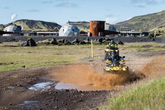 3hr Volcanic Springs ATV Adventure from Reykjavik