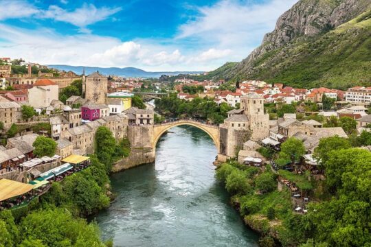 Private Tour from Dubrovnik: Kravice Waterfalls, Mostar and Pocitelj