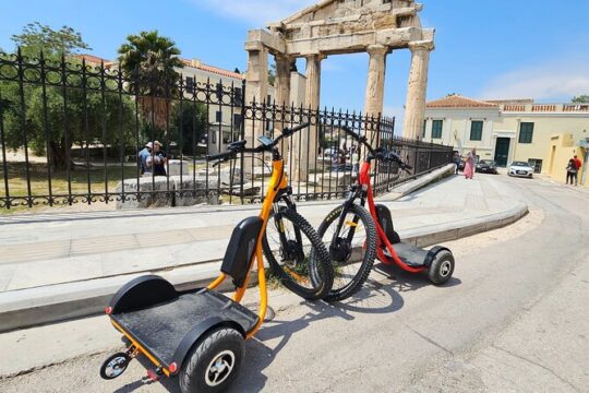 Two Hour Guided Small Group E Bike Tour of Ancient Athens