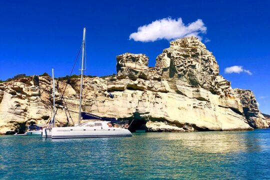 Private Catamaran Half Day Morning Cruise: Kleftiko