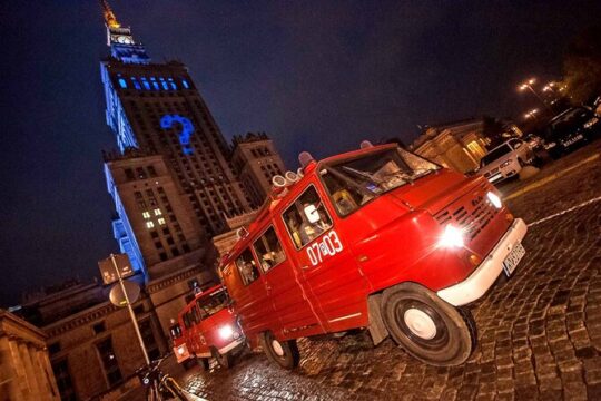 Evening Warsaw - pub and history tour with hotel pickup