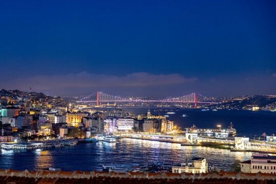 Turkish Food Night and Rooftop Experience Istanbul