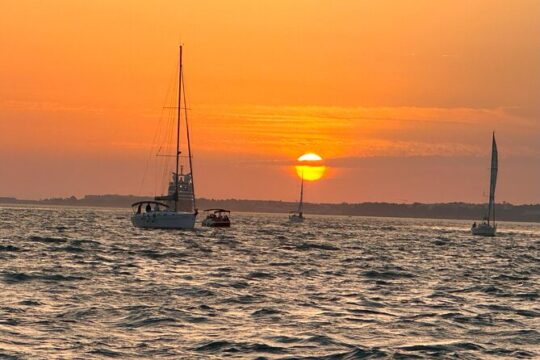 Private Sunset Sailing Boat Tour in Lisbon