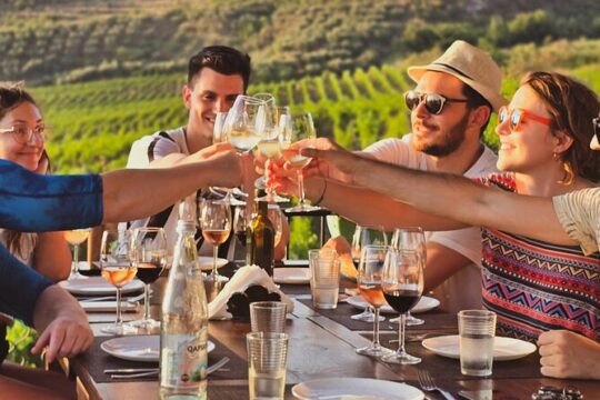 Durres Local Wine Food Tasting & Wine Tour Experience