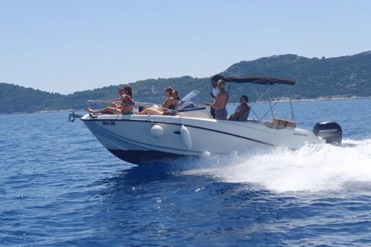 Full-Day Elafiti Islands Private Speed Boat Tour by Quicksilver 675