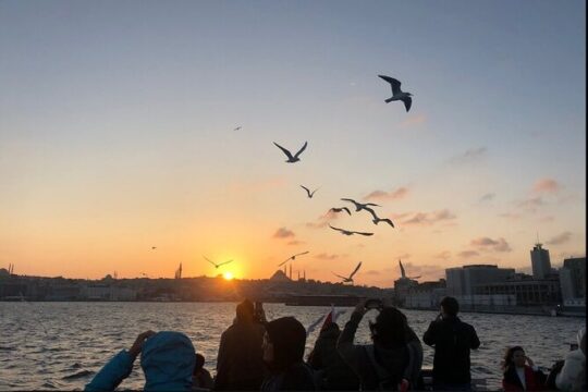 3 Hours Bosphorus Cruise with 1 Hour Stop in Asia Side