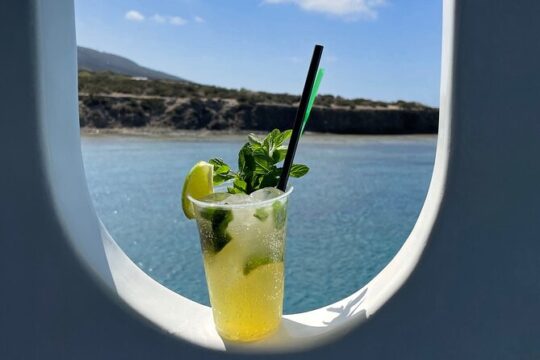 BLUE LAGOON BOAT TRIP | Waterslide | Music | Wine |