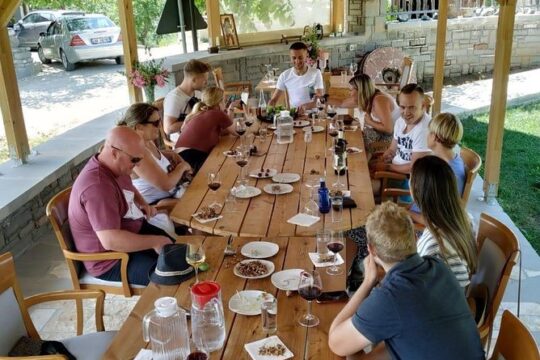 From Tirana Wine Tasting & Food tour in Berat
