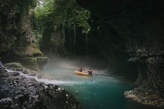 Tour From Batumi To (Martvili - Okatse Canyon, Prometheus Cave )