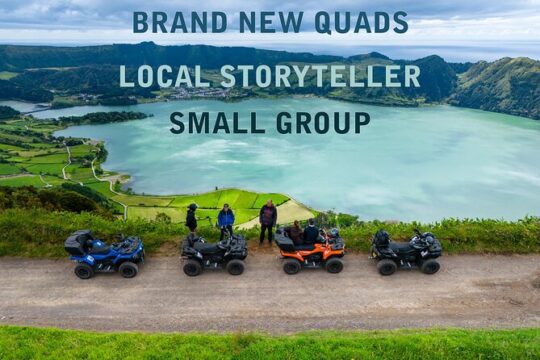 Sete Cidades : ATV Quad Biking Tour : Half Day