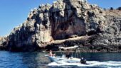 Boat trip with Dimitris
