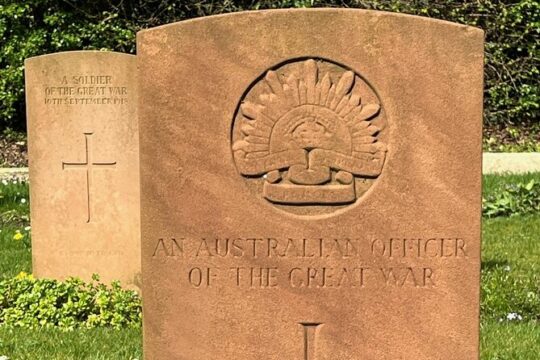 WW1 Australian Focused Tour including Sir John Monash Centre