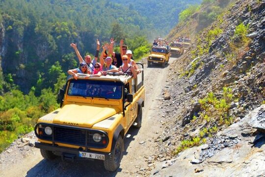 Kemer Adventures Jeep Safari with Off-Road, Lunch & Transfer