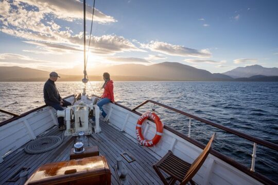 Champagne Sightseeing Cruise on Lake Te Anau
