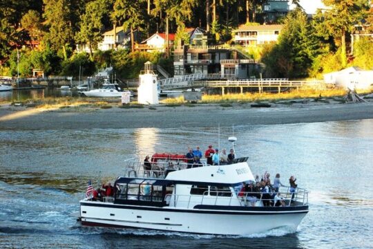 Shared 2 Hour September Sunset Cruise from Gig Harbor