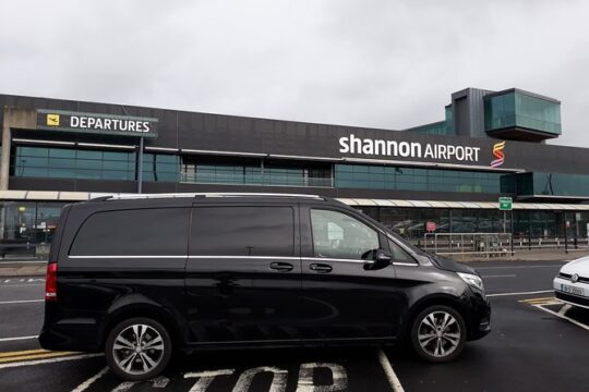 Ballygary Estate Tralee to Shannon Airport Premium Car Service