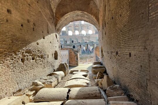 Colosseum Arena Tour with Palatine Hill and Roman Forum access