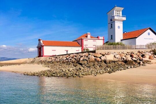 6 hour boat tour navegating through the Islands of Ria Formosa National Park