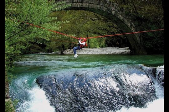 River rafting at Voidomatis River !! Zagori area