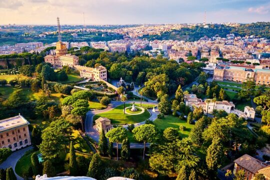 Vatican Gardens Bus Tour with Vatican Museums & Sistine Chapel