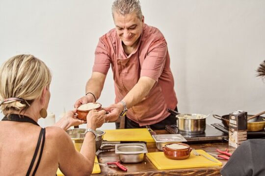 Greek Cuisine Cooking Class in Santorini