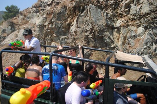 Marmaris & Icmeler Jeep Safari w/Water Fight, Colour & Foam Party