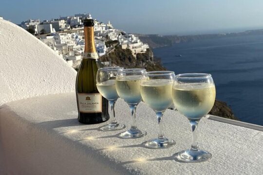 Half Day Private Wine Tasting Tour in Thira