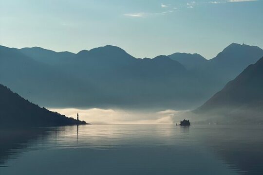 Perast and Our Lady of the Rocks 1.5h Private Speedboat Tour