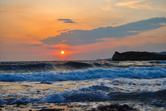 Sunset and Beach Party, Swim with Barbeque Dinner (4x4 Jeep) from Marmaris