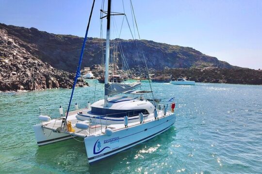 Santorini and Ios Full Day Cruise with meal