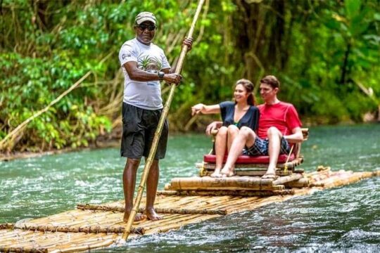 Private White River Bamboo Rafting & Limestone Massage Ocho Rios