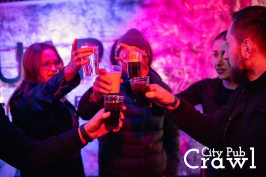 Pub Crawl 1 hour Unlimited Drinks then best Clubs in Katowice